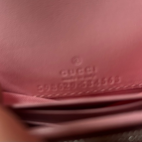 Authenticated Gucci GG Marmot Leather Wallet NEW - Picture 6 of 10